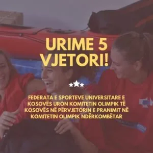 FSUNK uron përzemërsisht Komitetin Olimpik të Kosovës në 5 vjetorin e pranimit në Komitetin Olimpik Ndërkombëtar